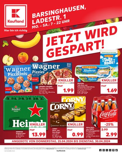 Angebote von Supermärkte in Barsinghausen | JETZT WIRD GESPART! in Kaufland | 25.4.2024 - 30.4.2024