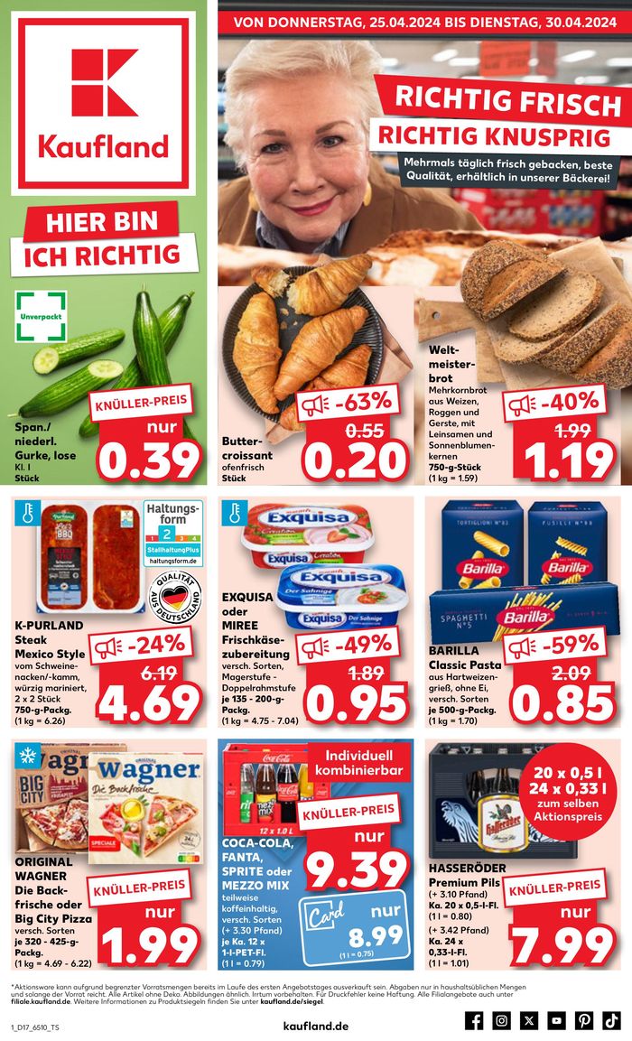 Kaufland Katalog in Bocholt | Angebote Kaufland | 25.4.2024 - 30.4.2024