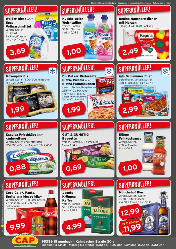 CAP Markt Katalog in Stammbach | TOP KNULLER | 22.4.2024 - 30.4.2024