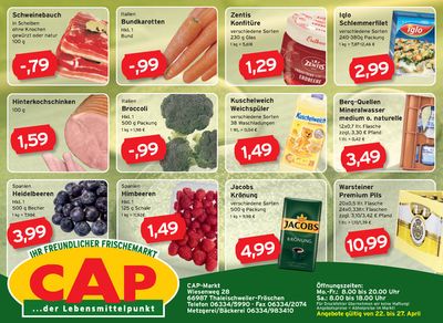 Angebote von Supermärkte in Pirmasens | CAP Markt Angebot in CAP Markt | 22.4.2024 - 30.4.2024