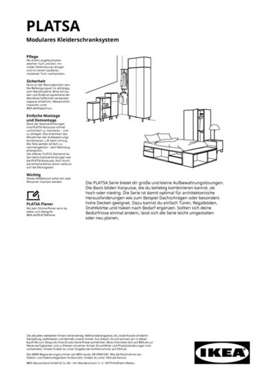 Angebote von Möbelhäuser in Worms | IKEA flugblatt in IKEA | 24.4.2024 - 8.5.2024
