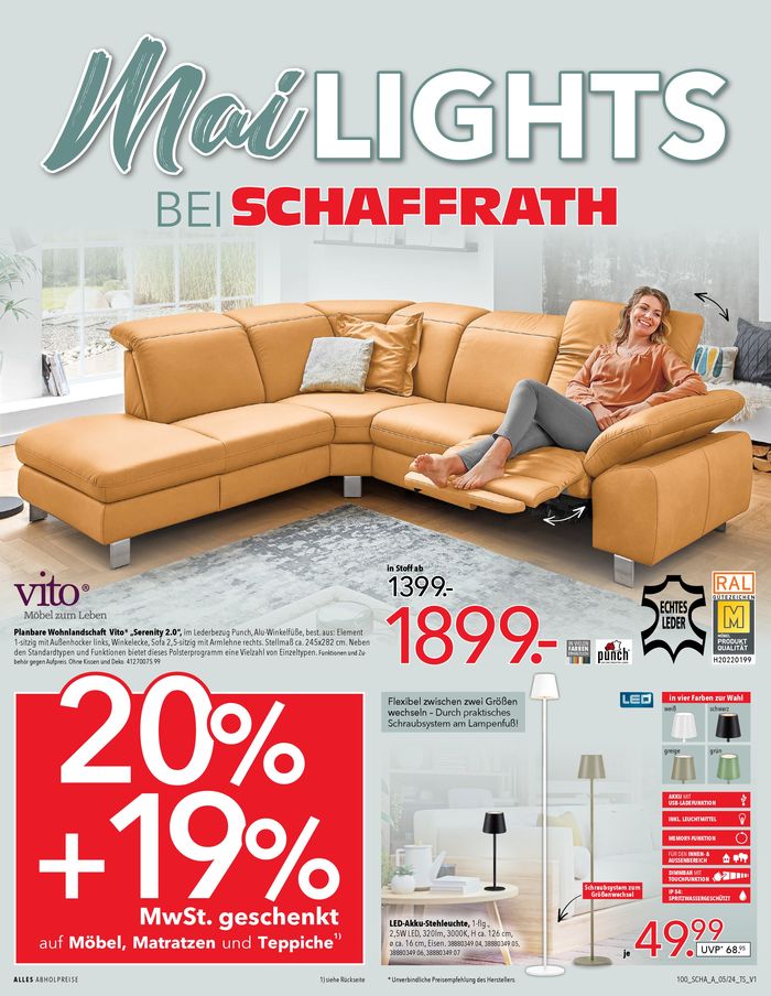Schaffrath Katalog in Mönchengladbach | Schaffrath SCHA A | 26.4.2024 - 10.5.2024