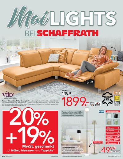 Angebote von Möbelhäuser in Hückelhoven | Schaffrath SCHA A in Schaffrath | 26.4.2024 - 10.5.2024
