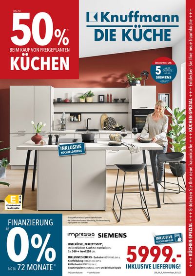 Angebote von Möbelhäuser in Mönchengladbach | KN A 0524 Kücheneinleger in Franz Knuffmann | 26.4.2024 - 10.5.2024