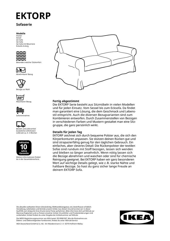 IKEA Katalog in Erfurt | IKEA flugblatt | 26.4.2024 - 10.5.2024