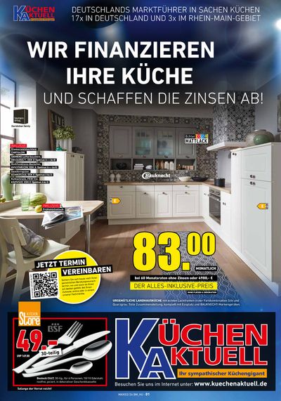 Küchen Aktuell Katalog in Düsseldorf | Für Hanau und Brühl | 26.4.2024 - 29.6.2024