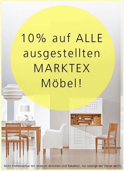 Angebote von Möbelhäuser in Ahrensfelde | ANGEBOTE MARKTEX in MARKTEX | 26.4.2024 - 30.4.2024