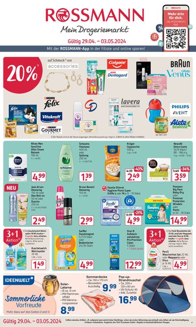 Angebote von Drogerien und Parfümerie | Rossmann katalog in Rossmann | 27.4.2024 - 3.5.2024