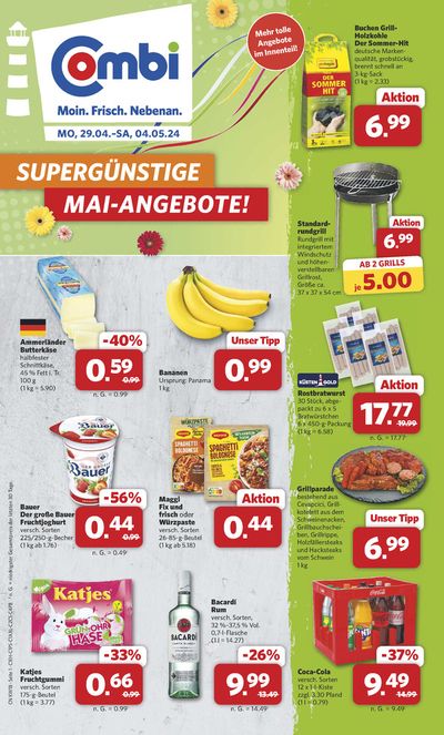 Angebote von Supermärkte in Papenburg | Markt - Angebote in Combi Markt | 28.4.2024 - 4.5.2024