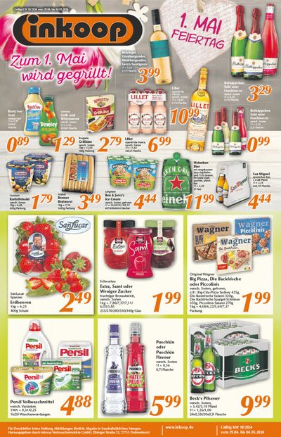 Angebote von Supermärkte in Bassum | inkoop Angebote in inkoop | 28.4.2024 - 12.5.2024