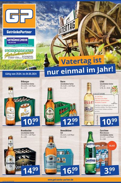 GetränkePartner Katalog in Köthen (Anhalt) | GetränkePartner flugblatt | 28.4.2024 - 12.5.2024
