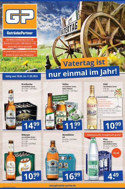 GetränkePartner Katalog in Bremen | GetränkePartner flugblatt | 28.4.2024 - 12.5.2024