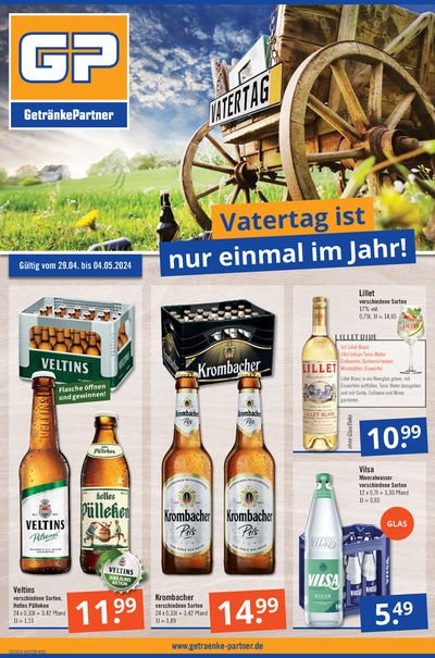 GetränkePartner Katalog in Köthen (Anhalt) | GetränkePartner flugblatt | 28.4.2024 - 12.5.2024