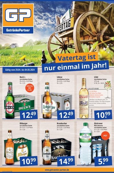 GetränkePartner Katalog in Berlin | GetränkePartner flugblatt | 28.4.2024 - 12.5.2024