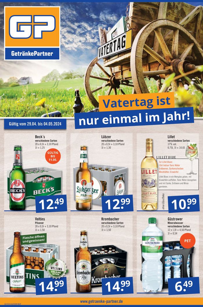 GetränkePartner Katalog in Gerswalde | GetränkePartner flugblatt | 28.4.2024 - 12.5.2024