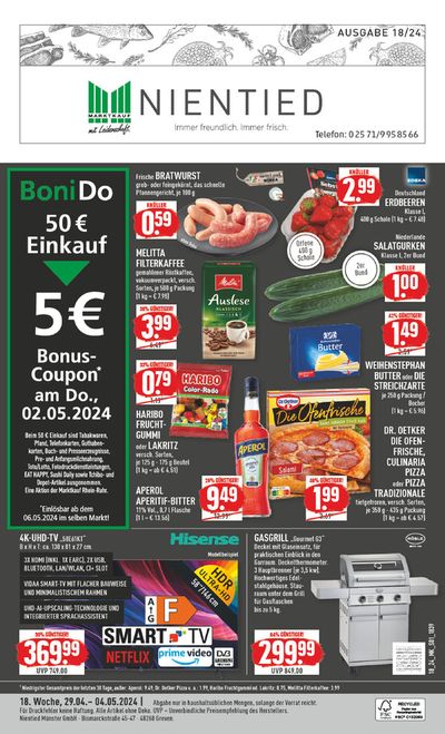 Angebote von Supermärkte in Greven (Steinfurt) | Aktueller Prospekt in Marktkauf | 28.4.2024 - 12.5.2024
