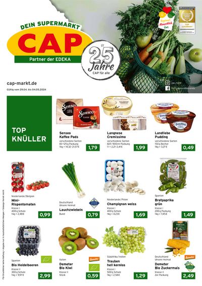 Angebote von Supermärkte in Gensingen | CAP Markt Angebot in CAP Markt | 29.4.2024 - 4.5.2024