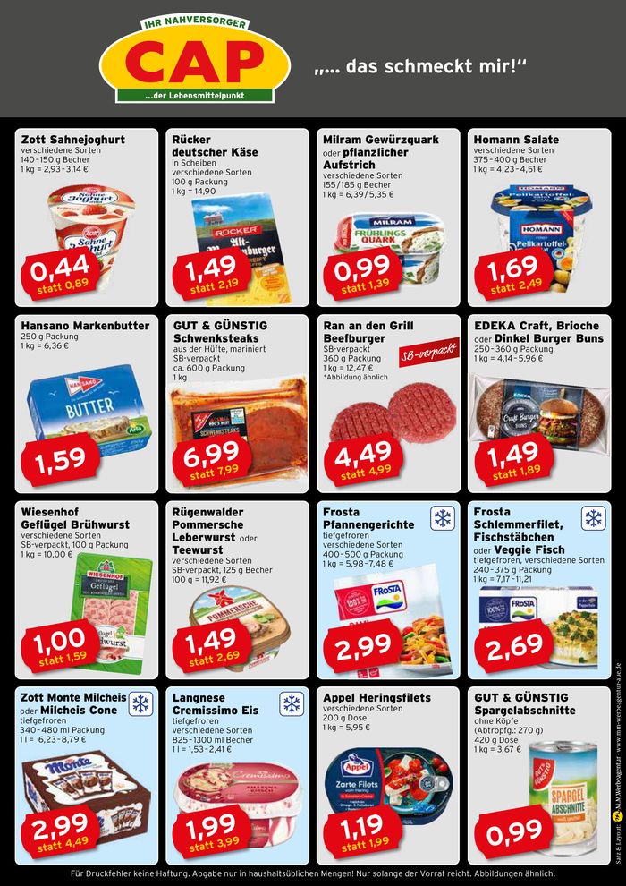 CAP Markt Katalog in Rostock | CAP Markt Angebot | 29.4.2024 - 4.5.2024