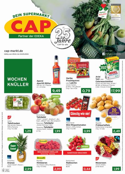 Angebote von Supermärkte in Rennerod | CAP Markt Angebot in CAP Markt | 29.4.2024 - 4.5.2024