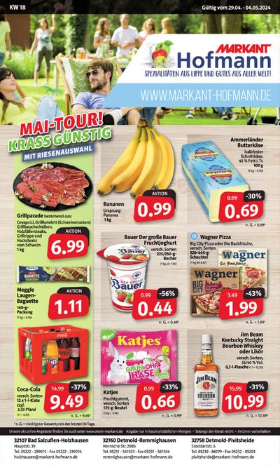 Angebote von Supermärkte in Bad Salzuflen | Der Markt für gutes Essen und Trinken. in Markant Markt | 28.4.2024 - 4.5.2024