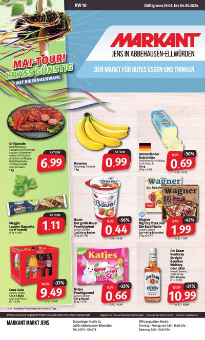 Markant Markt Katalog in Nordenham | Der Markt für gutes Essen und Trinken. | 28.4.2024 - 4.5.2024