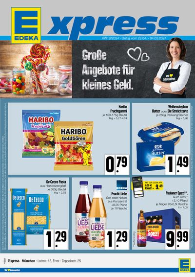 Angebote von Supermärkte in Wolfratshausen | Edeka flugblatt in EDEKA | 28.4.2024 - 4.5.2024