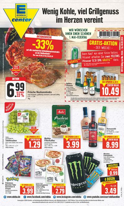 Angebote von Supermärkte in Spremberg | Edeka flugblatt in EDEKA | 28.4.2024 - 4.5.2024