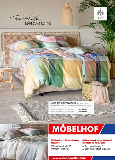 Angebote von Möbelhäuser in Ingolstadt | Traumhafte Bettwäsche in Möbelhof | 29.4.2024 - 30.6.2024