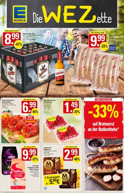 Angebote von Supermärkte in Hille | wez flugblatt in wez | 30.4.2024 - 14.5.2024