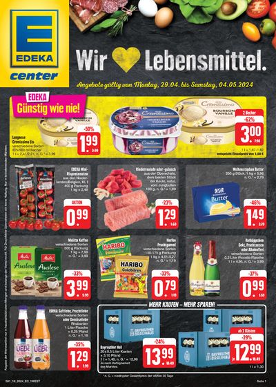 Angebote von Supermärkte in Baiersdorf | Edeka flugblatt in EDEKA | 28.4.2024 - 4.5.2024