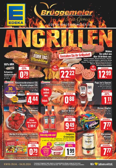 Angebote von Supermärkte in Straelen | Edeka flugblatt in EDEKA | 28.4.2024 - 4.5.2024