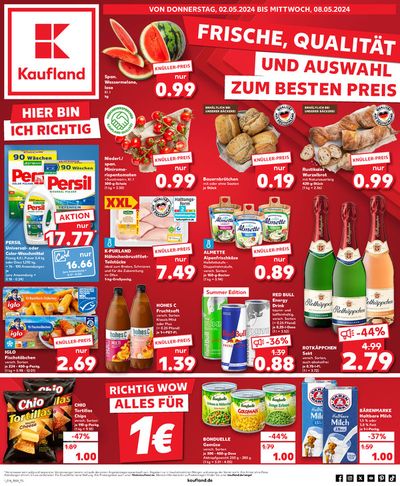 Angebote von Supermärkte in Bentwisch | Angebote Kaufland in Kaufland | 2.5.2024 - 8.5.2024