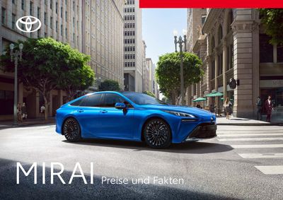 Angebote von Auto, Motorrad und Werkstatt in Kraichtal | Toyota Mirai in Toyota | 1.5.2024 - 1.5.2025