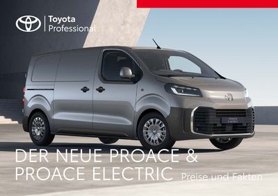 Angebote von Auto, Motorrad und Werkstatt in Neuss | Toyota Proace/Proace Electric in Toyota | 1.5.2024 - 1.5.2025