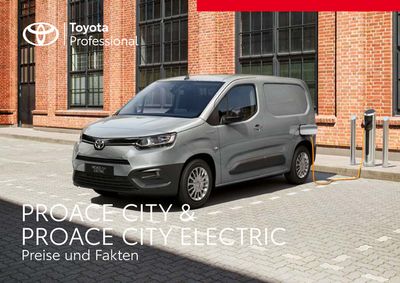 Toyota Katalog in Augsburg | Toyota Proace City / Proace City Electric | 1.5.2024 - 1.5.2025
