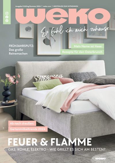 Angebote von Möbelhäuser in Kolbermoor | Ausgabe Frühling/Sommer 2024 in Weko Möbel | 2.5.2024 - 31.7.2024