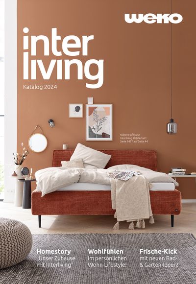 Angebote von Möbelhäuser in Kolbermoor | inter Living Katalog 2024 in Weko Möbel | 2.5.2024 - 31.12.2024