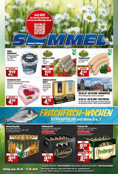 Angebote von Supermärkte in Frankenberg-Sa | Simmel flugblatt in Simmel | 6.5.2024 - 11.5.2024