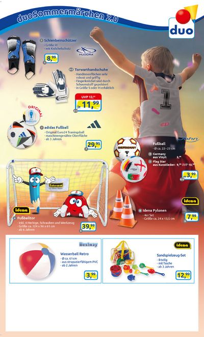 Angebote von Spielzeug und Baby in Dresden | Das neue Sommerprospekt in duo schreib & spiel | 3.5.2024 - 31.7.2024