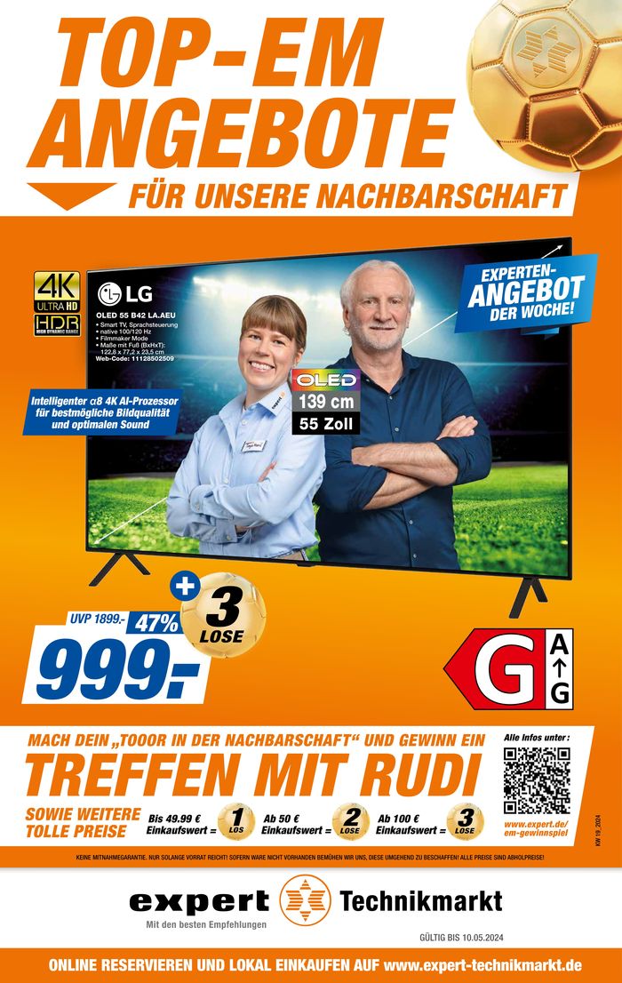 Expert Katalog in Gunzenhausen | Expert flugblatt | 4.5.2024 - 18.5.2024