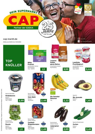 Angebote von Supermärkte in Gomaringen | CAP Markt Angebot in CAP Markt | 6.5.2024 - 11.5.2024