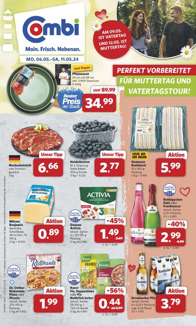 Angebote von Supermärkte in Butjadingen | Markt - Angebote in Combi Markt | 5.5.2024 - 11.5.2024