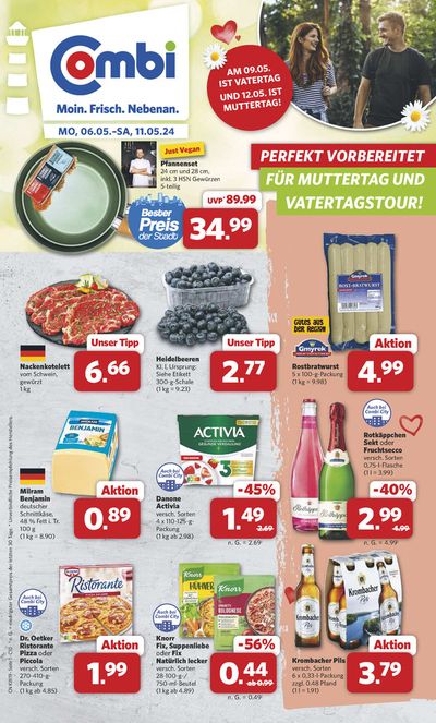 Angebote von Supermärkte in Hannover | Markt - Angebote in Combi Markt | 5.5.2024 - 11.5.2024