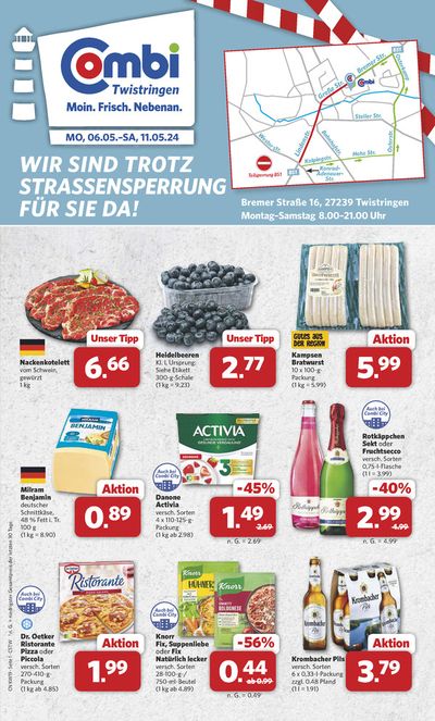 Combi Markt Katalog in Twistringen | Markt - Angebote | 5.5.2024 - 11.5.2024