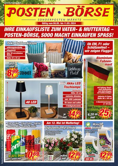 Angebote von Supermärkte in Spenge | Posten Börse flugblatt in Posten Börse | 5.5.2024 - 19.5.2024