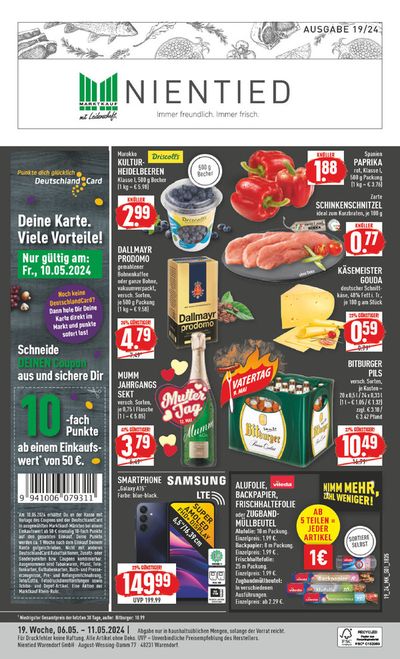 Angebote von Supermärkte in Sassenberg | Aktueller Prospekt in Marktkauf | 5.5.2024 - 19.5.2024