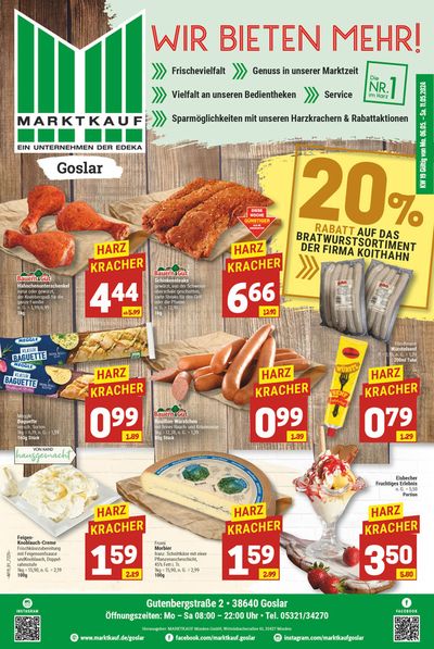 Angebote von Supermärkte in Langelsheim | Aktueller Prospekt in Marktkauf | 5.5.2024 - 19.5.2024