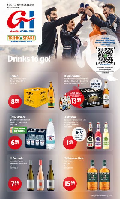 Angebote von Supermärkte in Oberhausen | Trink und Spare flugblatt in Trink und Spare | 6.5.2024 - 11.5.2024