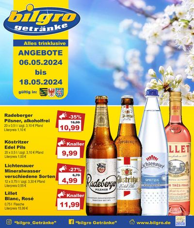 Angebote von Supermärkte in Oschatz | Bilgro flugblatt in Bilgro | 6.5.2024 - 18.5.2024