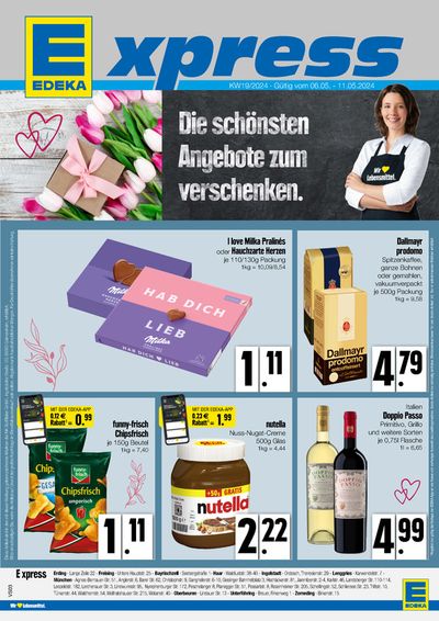 EDEKA Katalog in Ingolstadt | Edeka flugblatt | 5.5.2024 - 11.5.2024
